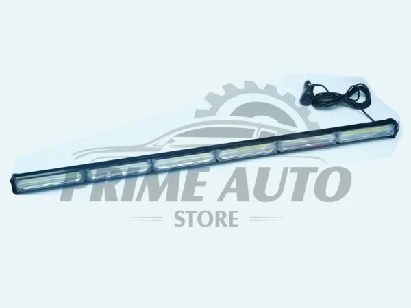 6 Bar White Dashboard Light